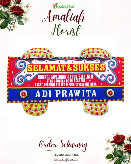 Papan Bunga Ucapan Selamat Sindangwangi